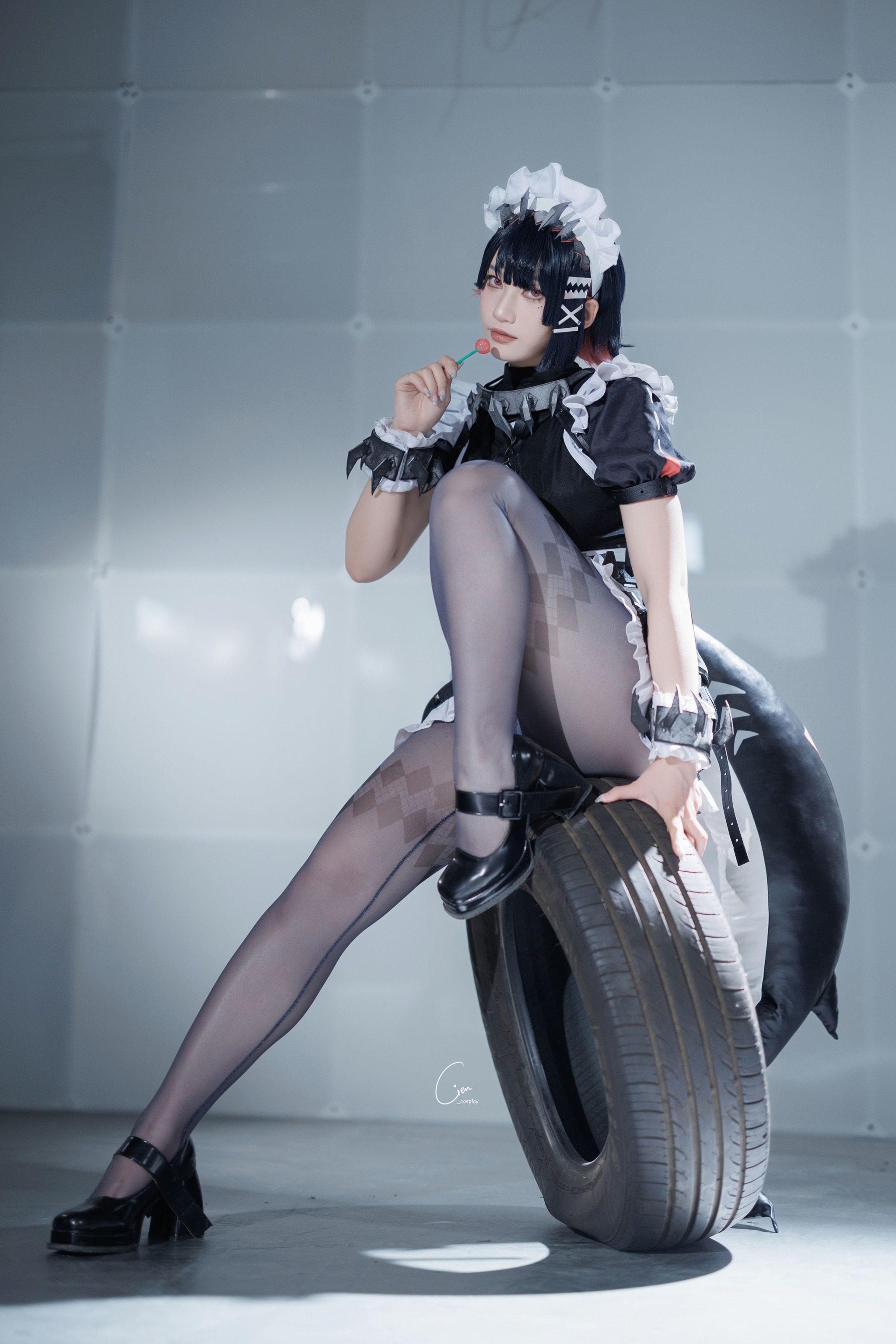 图片[1]-Cien恩恩 – NO.012 艾莲 エレンジョー__ゼンゼロ__zzzero[30P]-XikXak